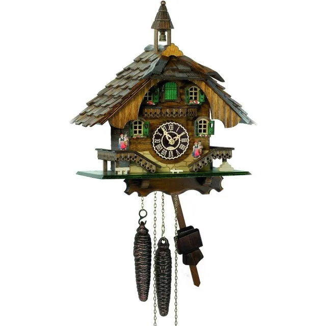 Trenkle 1515 - Chalet-Koekoeksklok - 1-daags ketting uurwerk - Kuckuck Classic bruin