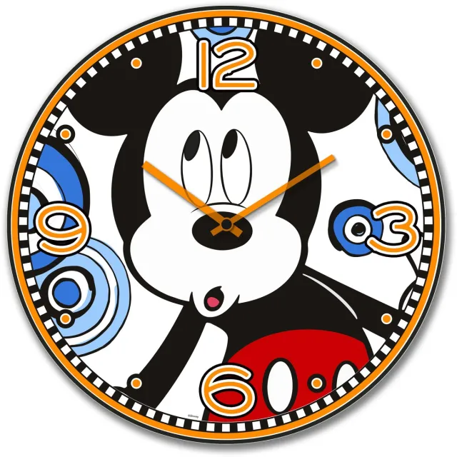 Egan Disney Wandklok Mickey Mouse ⌀ 35cm Multi