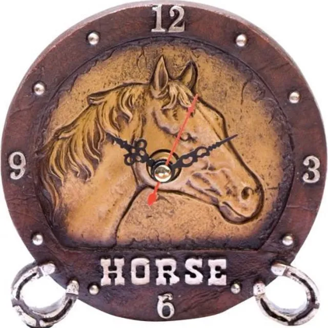 Kodiak Tafelklok Paard Bruin