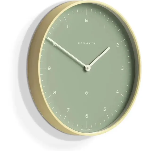 Bennies Fifties Newgate Mr Clarke wandklok groen 40cm [gid://shopify/Metaobject/303100625231]