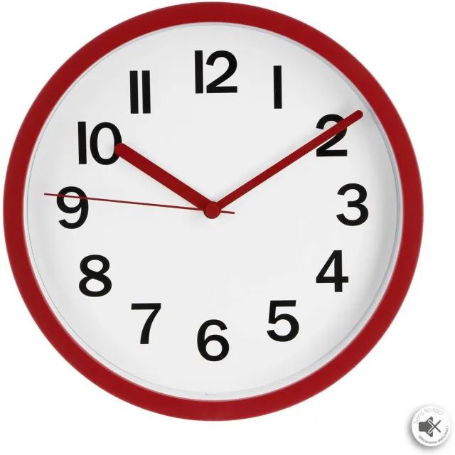 Atmosphera Créateur d'intérieur® Klok LOLY Rouge