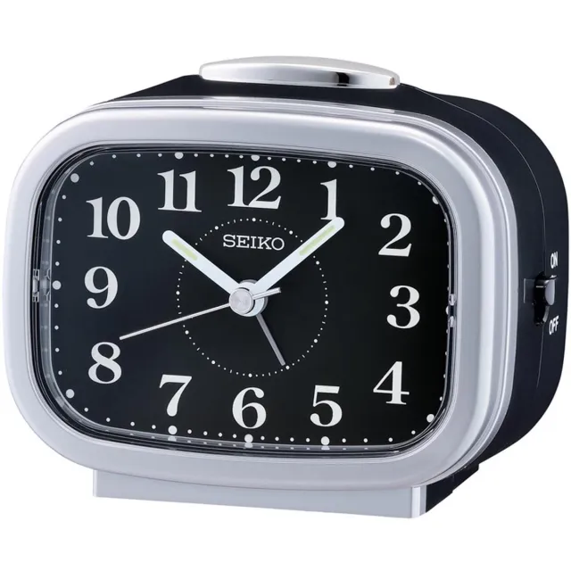 Seiko (reis)wekker Seiko Wekker QHK060A Zilverkleurig
