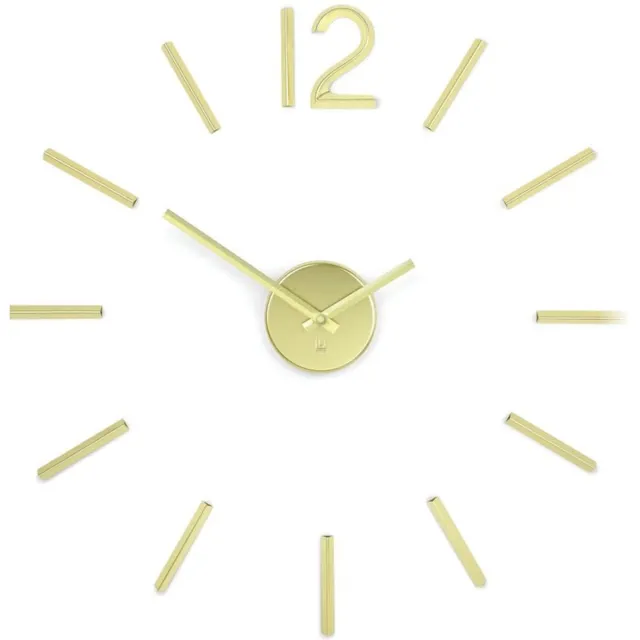 Umbra Goudkleurige wandklok Umbra Blink Wall Clock - Brass