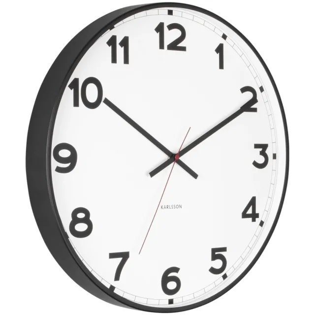 Karlsson New Classic wandklok wit