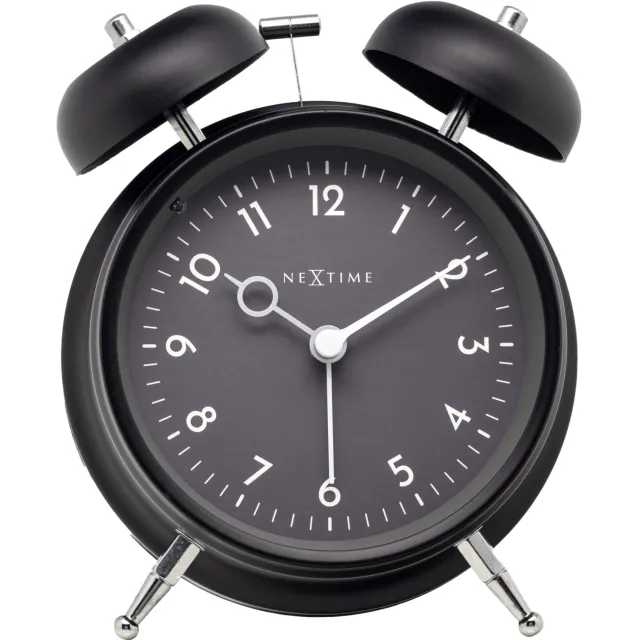 Nextime Tafelwekker 12 x 14 x 6 cm-Metaal-NeXtime "Golden Hour"