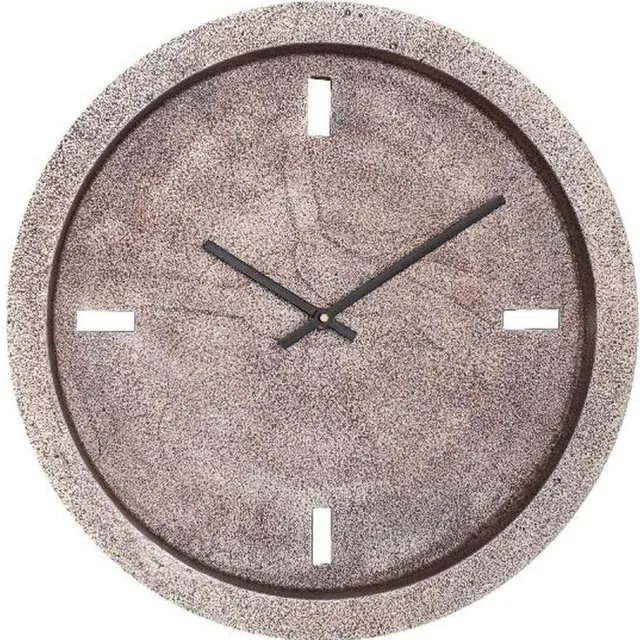 PTMD COLLECTION PTMD Klok Endor - 38x38x4 cm - Aluminium - Goud