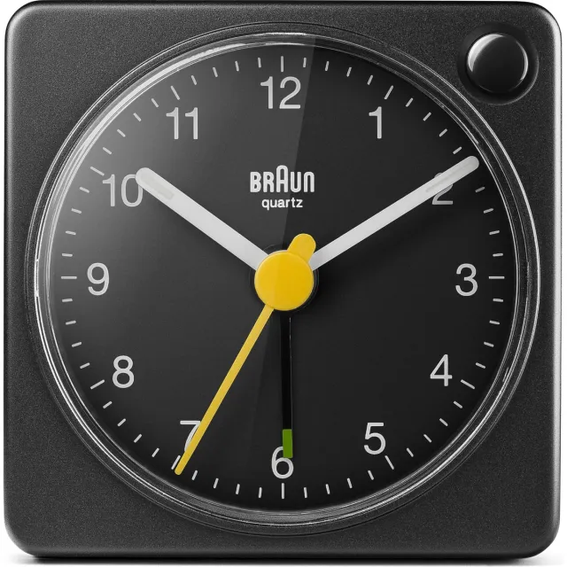 Braun BC02XB - Wekker - Analoog - Reis - Zwart